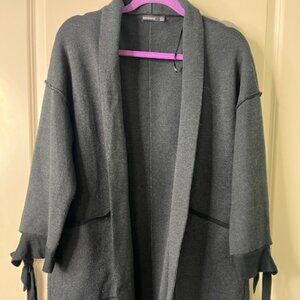 Grey Duster/ Sweater - Large